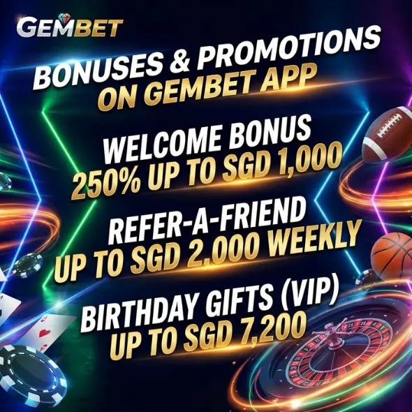 Bonuses & Promotions on Gembet App