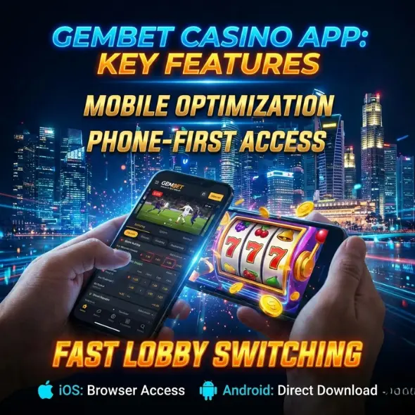Key Features of Gembet Casino App