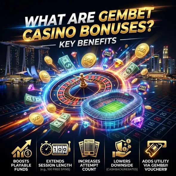 What Are Gembet Casino Bonuses?