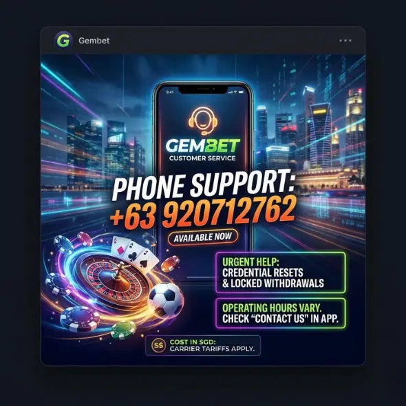 Gembet Customer Service Number and Phone Lines