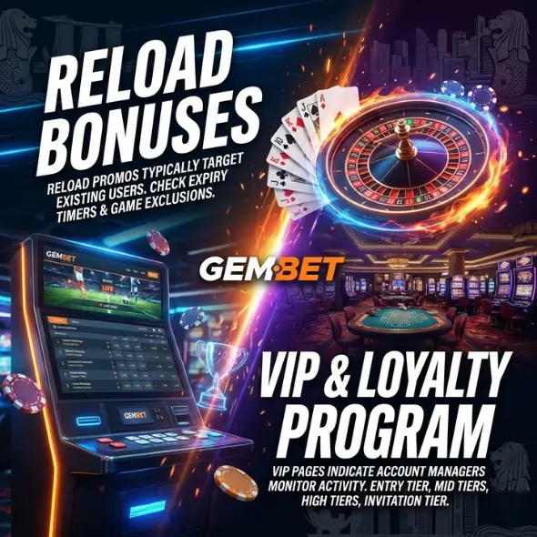 Gembet Bonuses & Promotions